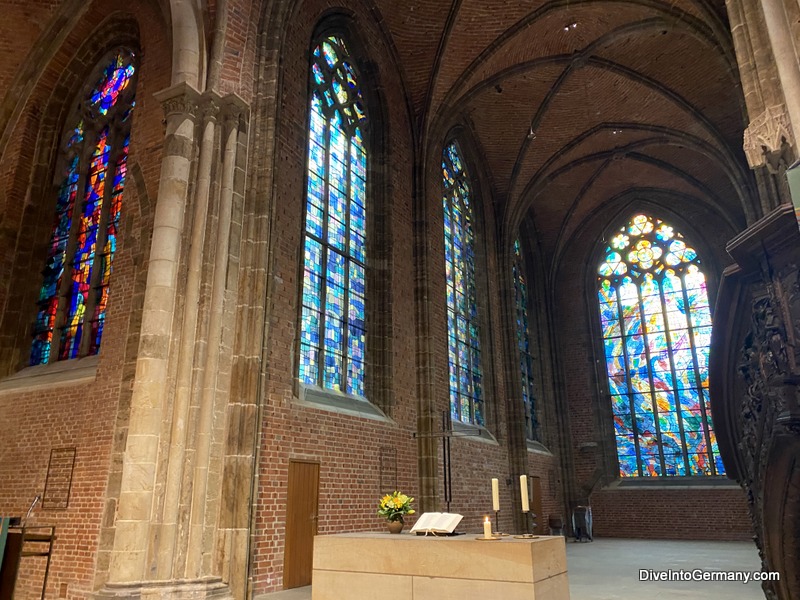 Inside the Church of Our Lady Bremen