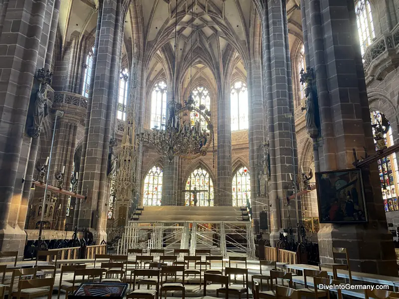 Inside Lorenzkirche 
