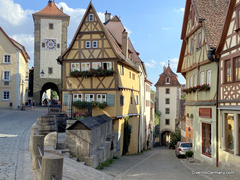 Plönlein in Rothenburg ob der Tauber