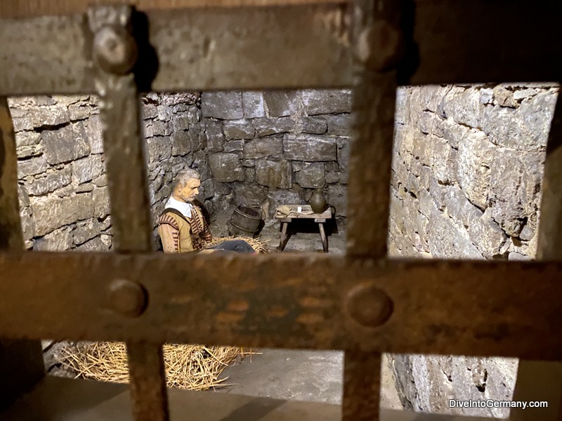 Historiengewölbe (Historical Vault or Museum Zur Stadtgechichte Or Rothenburg Dungeon) jail cell