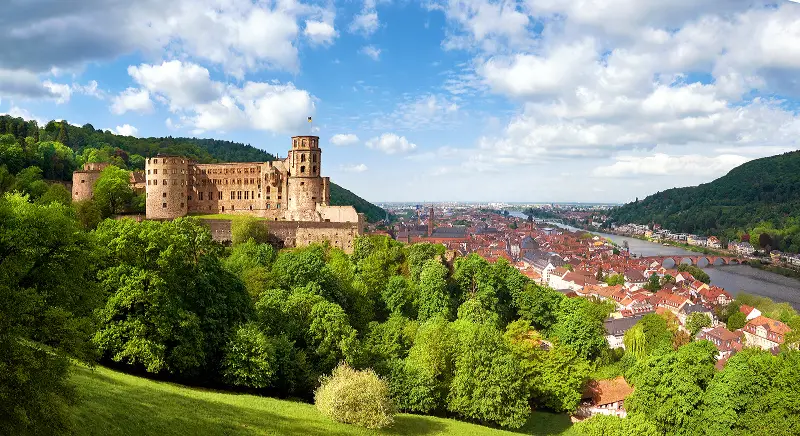 Heidelberg Castle and Heidelberg