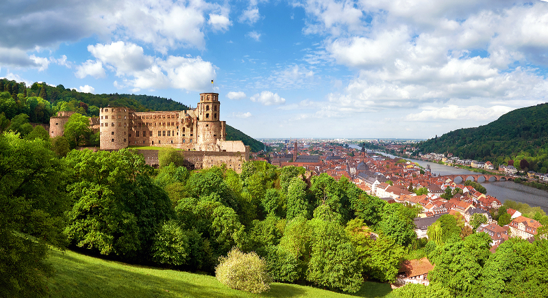 heidelberg tourist map