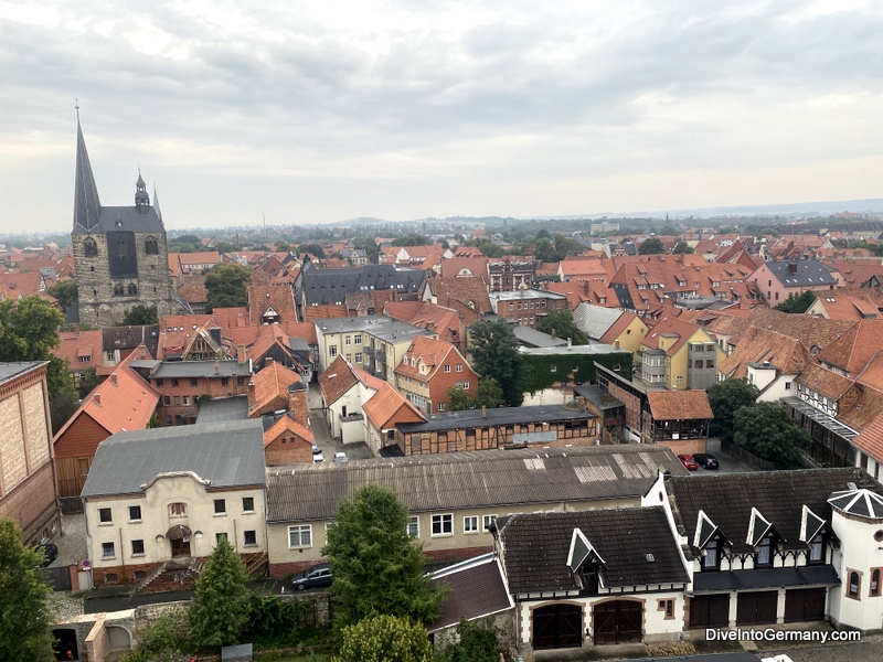 One part of the views from the top of Sternkiekerturm