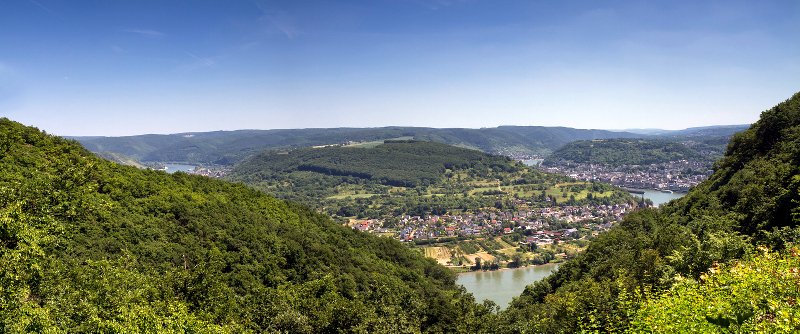 Views over the Rhine from Vierseenblick (Four Lakes View)