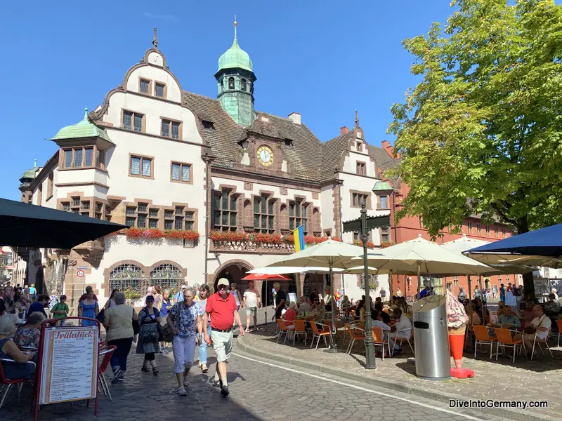 Rathausplatz (Town Hall Square) Freiburg