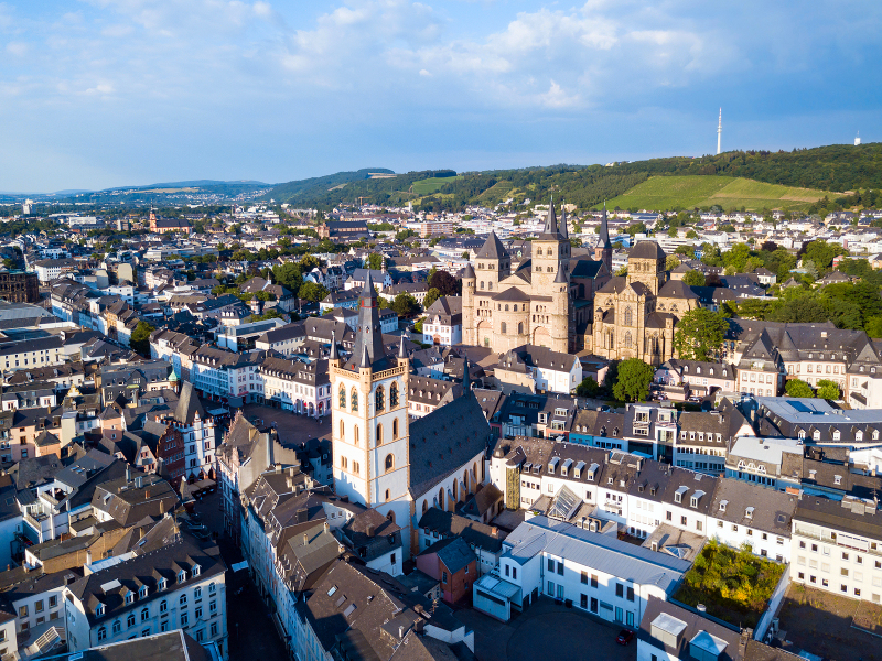 Trier aerial view