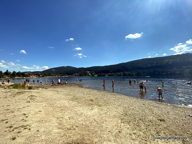 Titisee Strandbad lake area