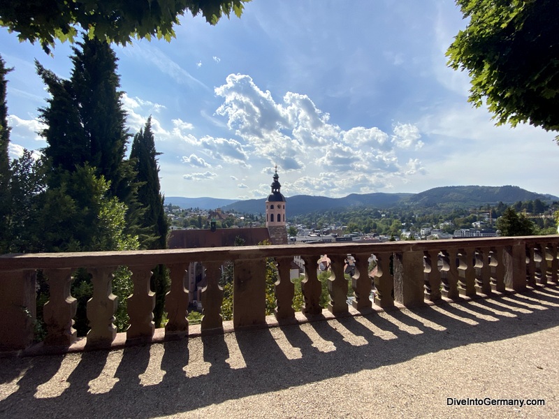 Terrace next to Neues Schloss