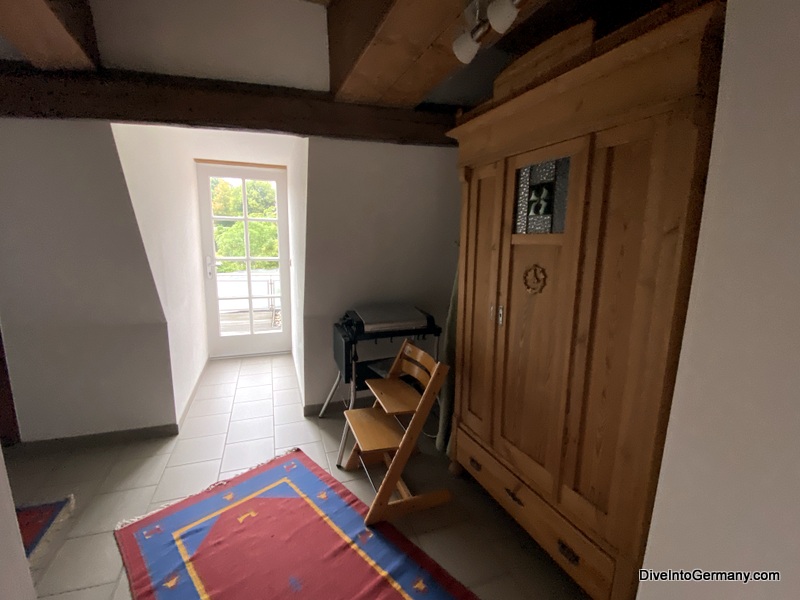 Quartier am Brunnen Quedlinburg two bedroom apartment Extra space on first level