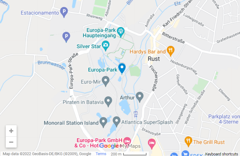 Europa Park map