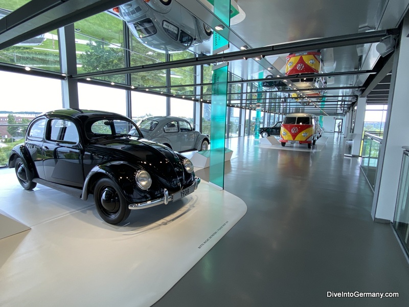 Inside ZeitHaus Car Museum Autostadt