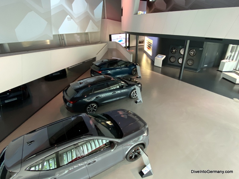 Inside the SEAT Pavilion at Autostadt