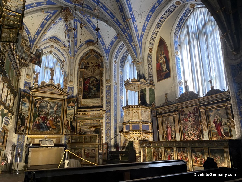 The amazing Chapel at Celle Castle