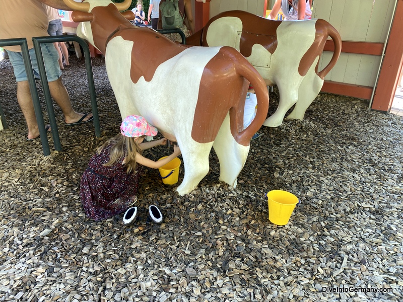 Playmobil FunPark Milking cows at the Farm