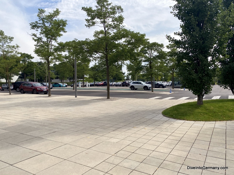 Car park at Autostadt