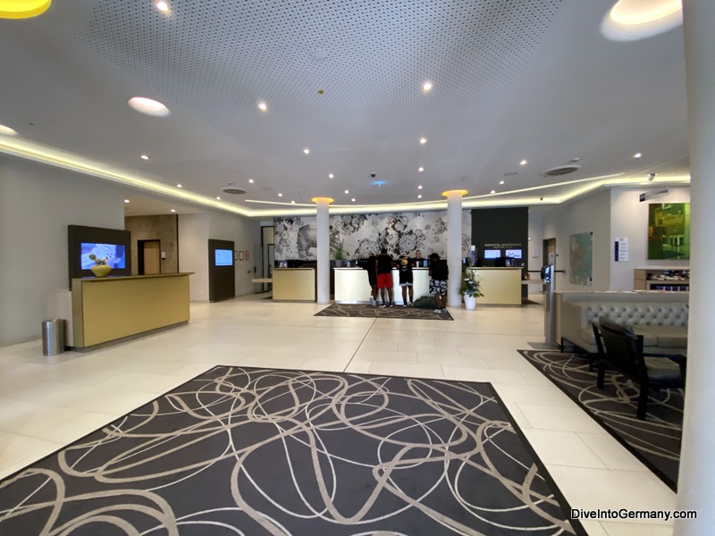 Novotel Centre Ville Nuremberg reception area