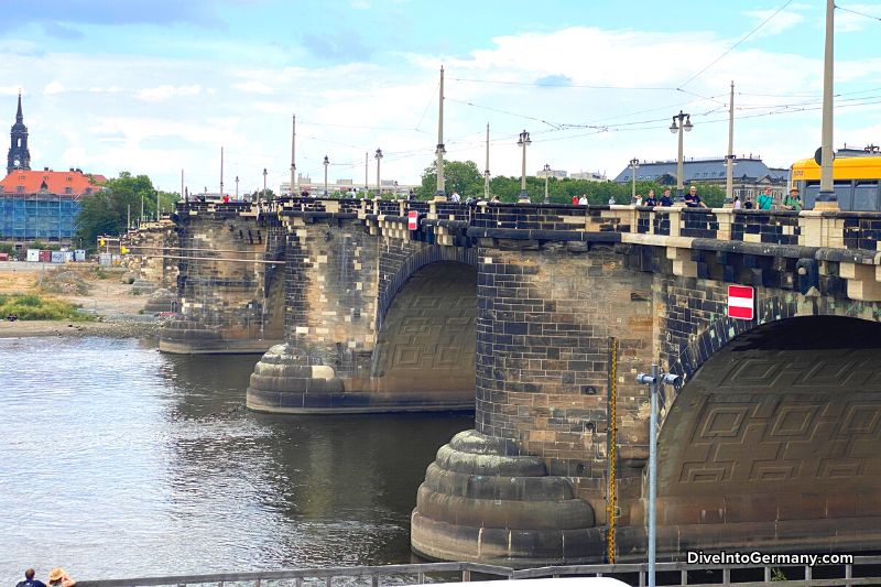 Augustusbrücke (August Bridge) Dresden