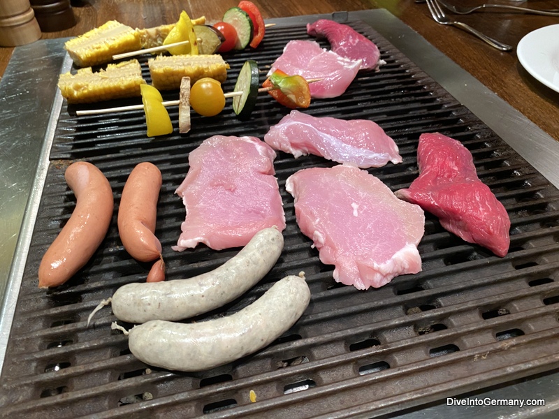 Fanny's Restaurant Fanny's Restaurant Feldberger hof cooking meat on the grill