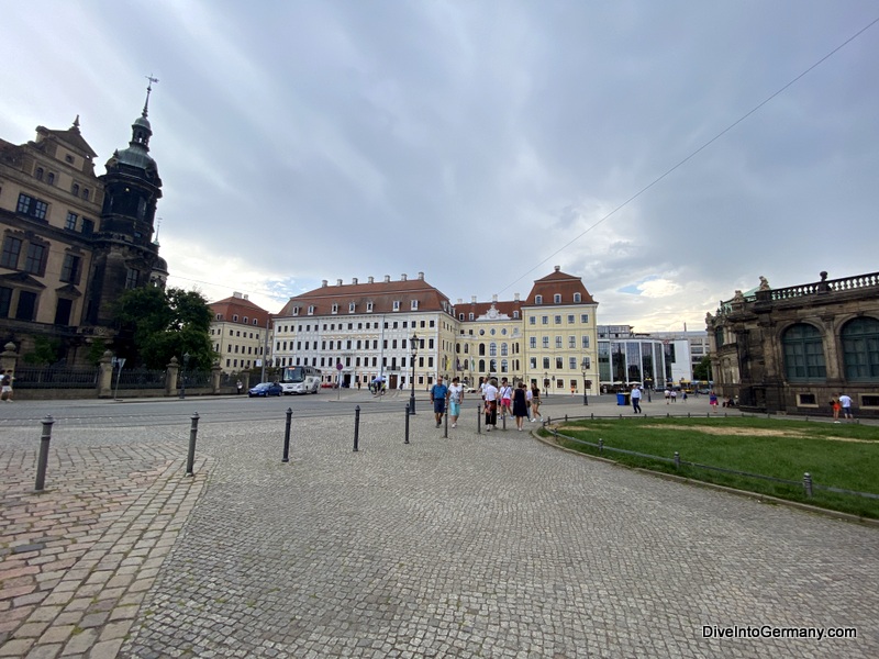 Hotel Taschenbergpalais Kempinski Dresden next to zwinger and residenzschloss