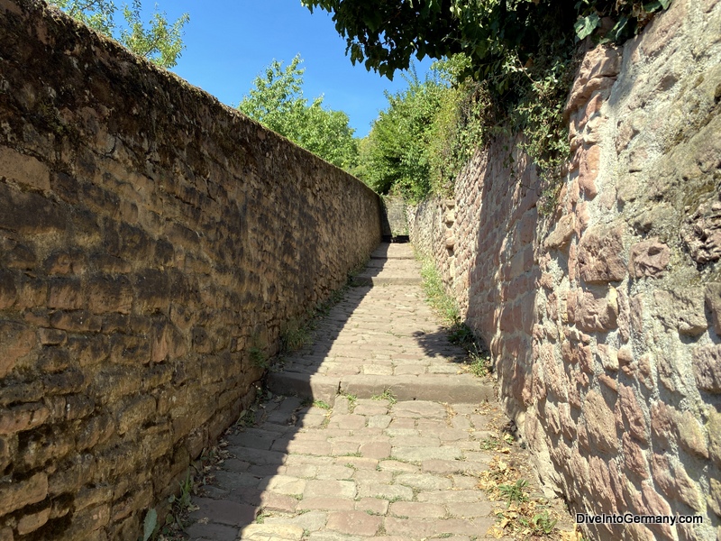 Schlangenweg (Snake Path) section