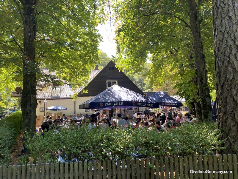 Waldschenke Heidelberg Gasthaus mit Biergarten