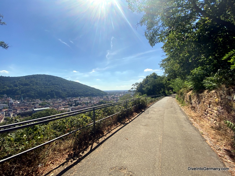 Philosophers Way Heidelberg/Philosophenweg Heidelberg