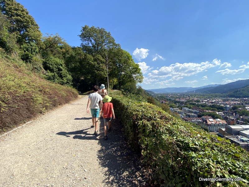 The nice, easy paths around Kanonenplatz  