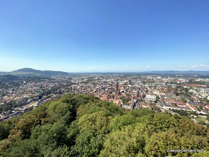The view from Schlossbergturm