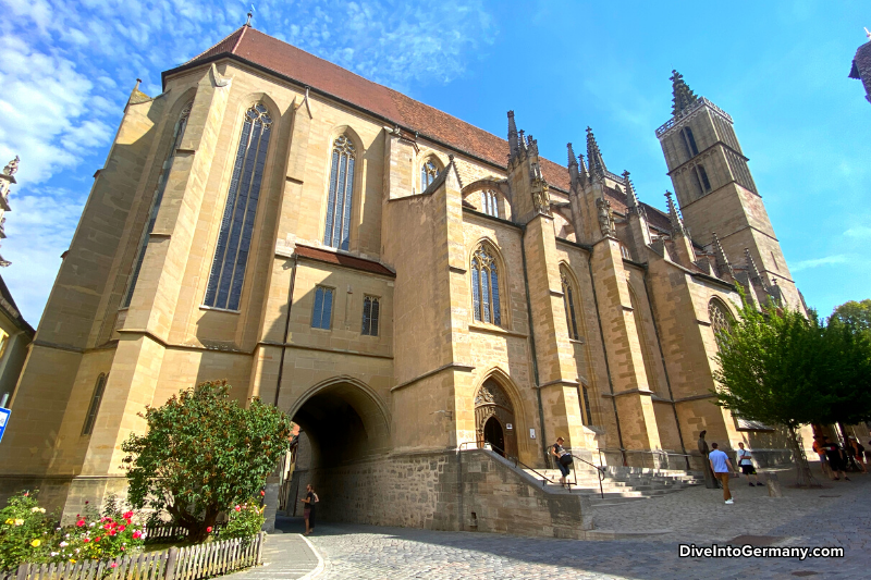 Jakobskirche (Church Of St James) Rothenburg Ob Der Tauber