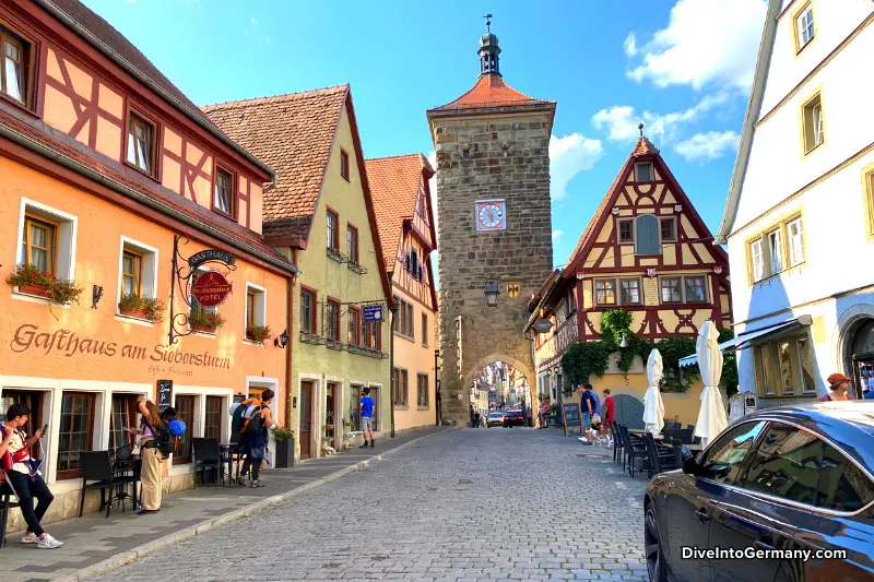 Old Town Rothenburg Ob Der Tauber