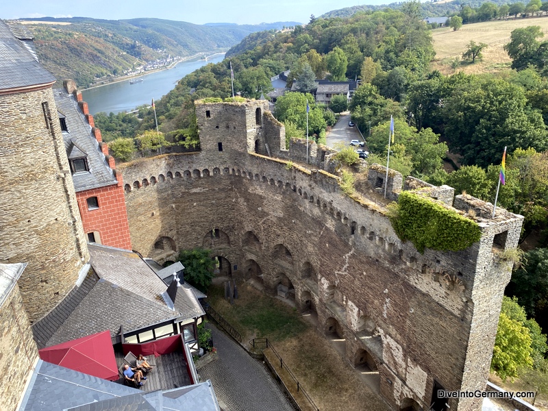 Burghotel Auf Schoenburg Oberwesel (Schoenburg Hotel) balcony