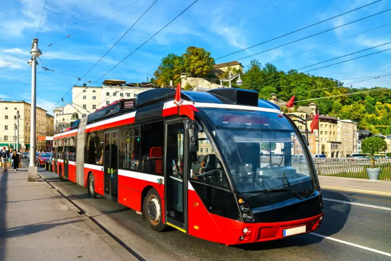 Bus in Salzburg Austria