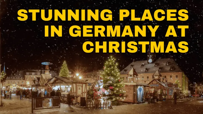 best places to visit in germany at christmas