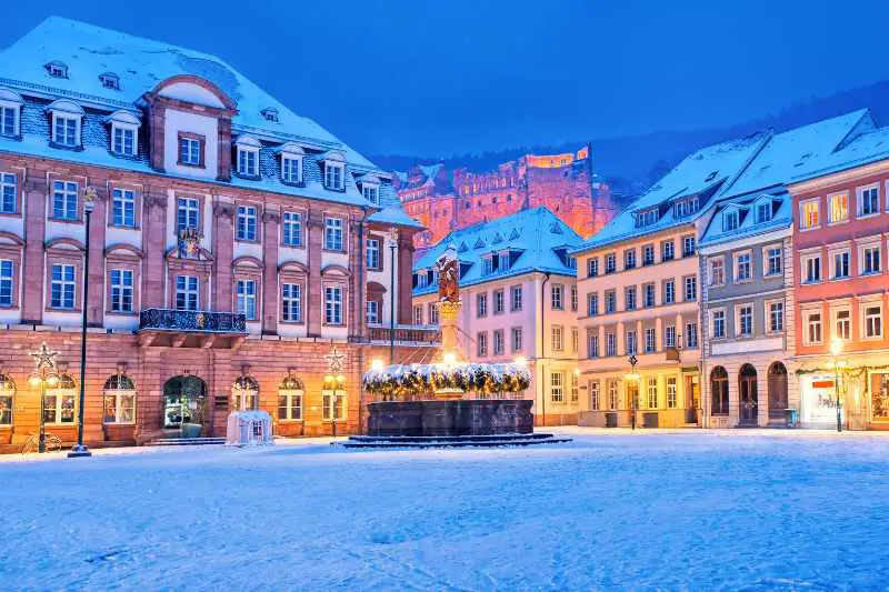 Heidelberg in winter