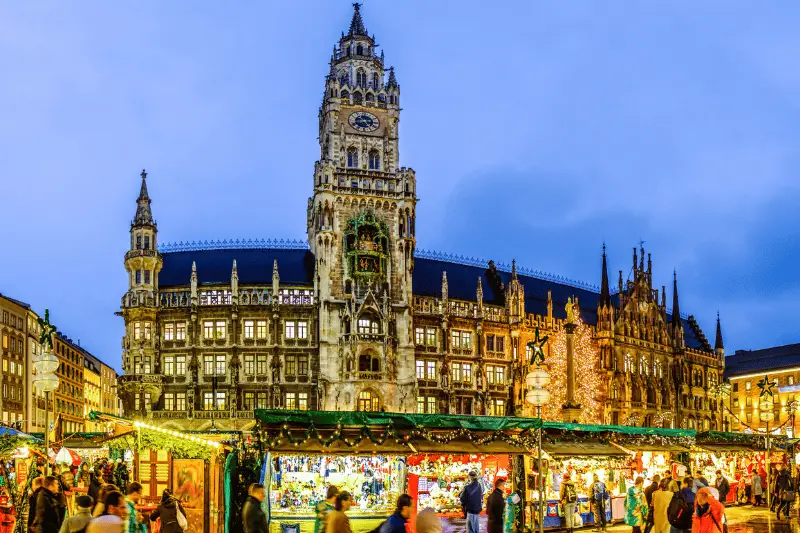 Munich at Christmas market