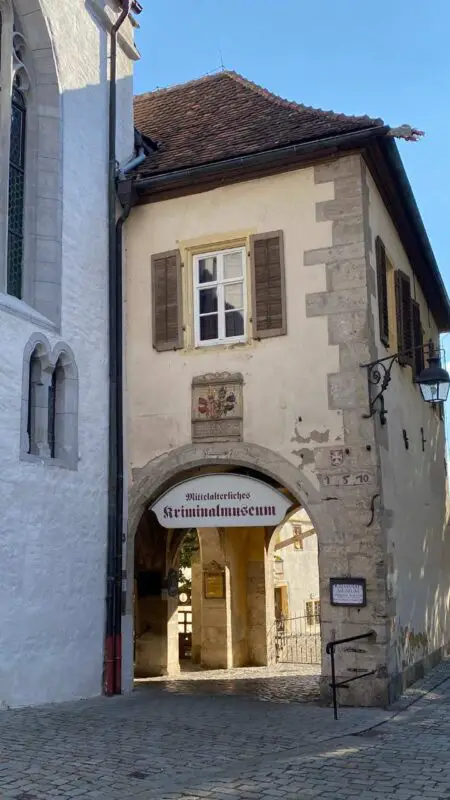 Mittelalterliches Kriminalmuseum (Medieval Crime Museum) Rothenburg