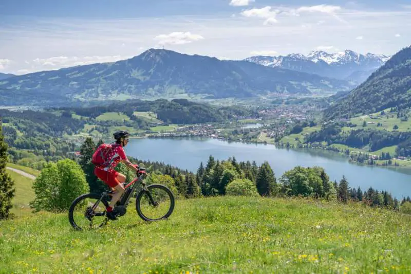 Mountain biking in Allgäu, Bavaria