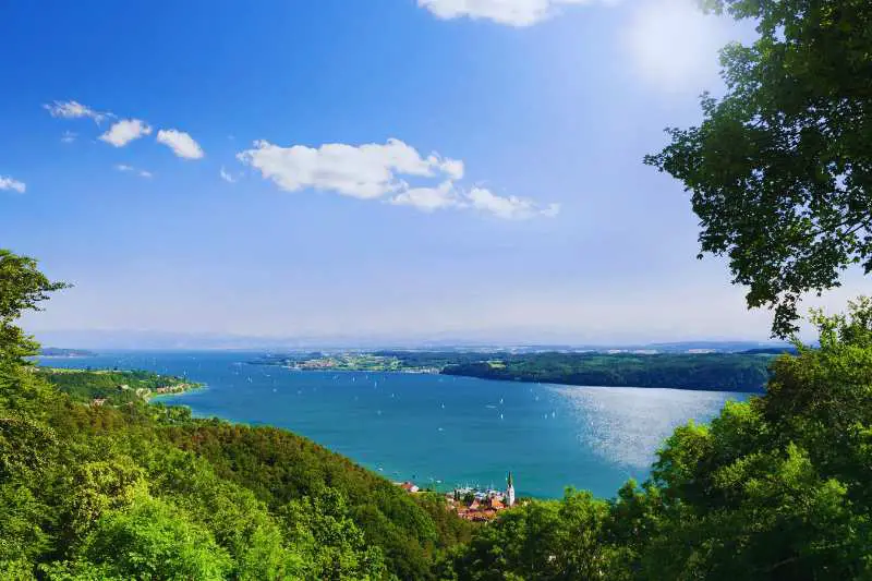 Lake Constance (Bodensee), bordering Baden-Württemberg and Bavaria