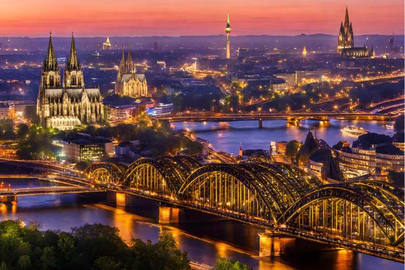 Fake AI image of Cologne