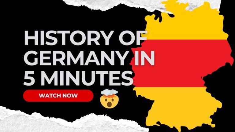 History of Germany in 5 minutes