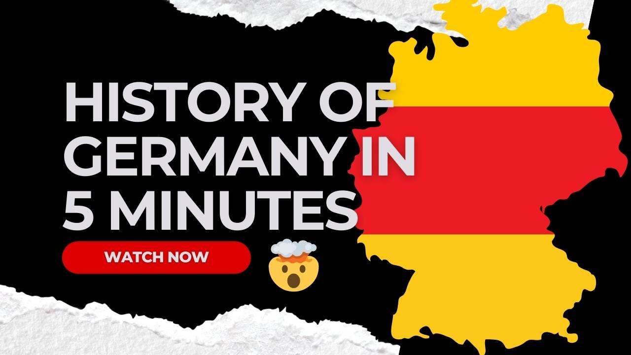 German History 101 The History Of Germany In 5 Minutes Germany Footsteps