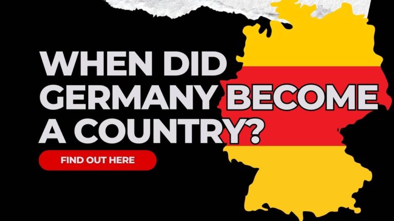 When Did Germany Become A Country