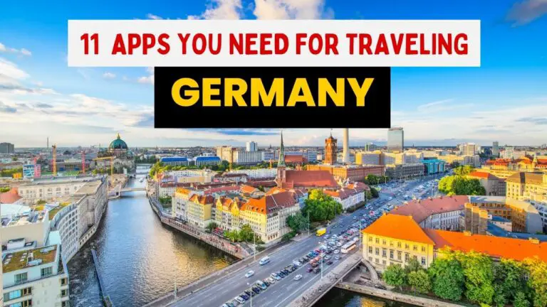 11 must have travel apps for Germany travel