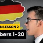 German lesson 2: numbers