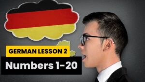 German lesson 2: numbers