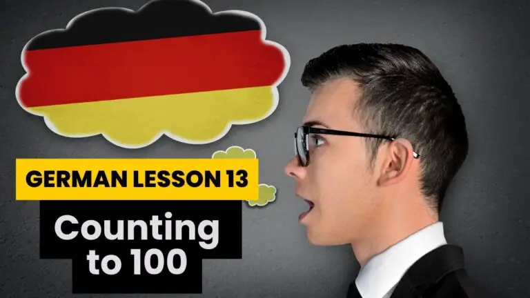 German Lesson 13: Counting to 100