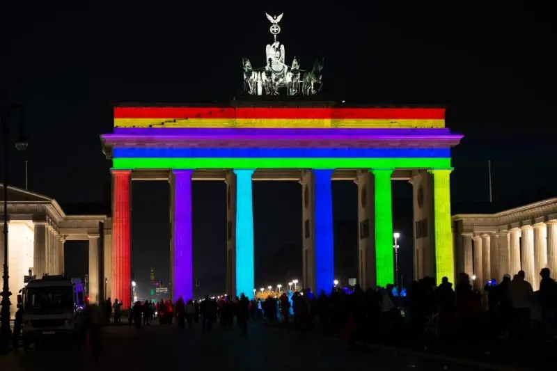Berlin Brandenburg Gate Festival of Lights