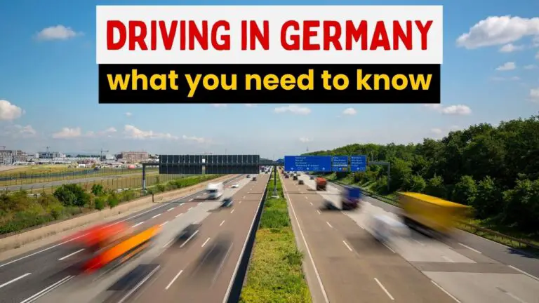 Driving in Germany tips