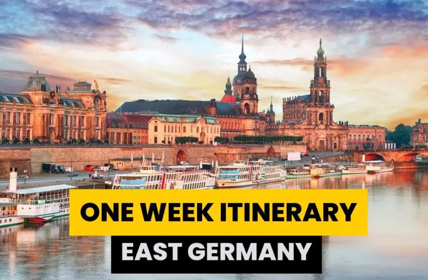 Eastern Germany itinerary