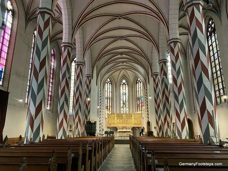 Inside St. Jacobi Church (Jakobikirche) Gottingen